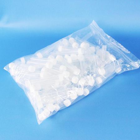 Пробирка цилиндрическая 10 мл, 16х100 мм, п/п, нестерил., с град-ой, с винт., крышкой, с юбкой уст-ти, 100 шт/упак, Aptaca