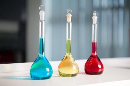 Колба мерная 2-500-2, 500 мл, 2 класс точности, стеклянная пробка, шлиф 14/23