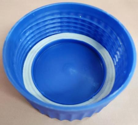 Банка для реактивов 1000 мл, стекло Boro 3.3, светлое стекло, широкое горло GL80, с винтовой крышкой, градуированная