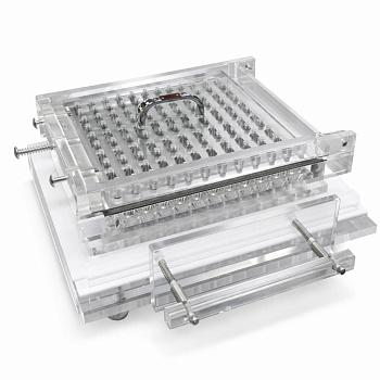 Капсулятор для соединенных капсул, 100 мест, для размера №00, ручной