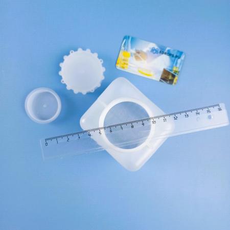 Бутыль квадратная, 500 мл, ПЭВП, 70х80х138 мм, градуированная, Aptaca