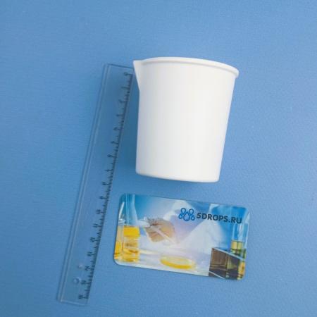 Стакан лабораторный, 100 мл, фторопласт, с носиком