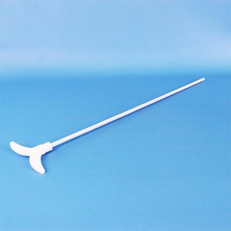 Мешальник для верхнеприводных мешалок, 2 лопасти, нержавеющая сталь с фторопластовым покрытием, 500 мм