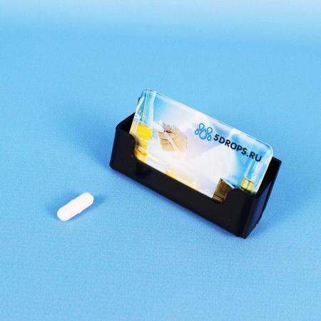 Якорь для магнитной мешалки B25 25x8, фторопласт, цилиндрический с кольцевым утолщением