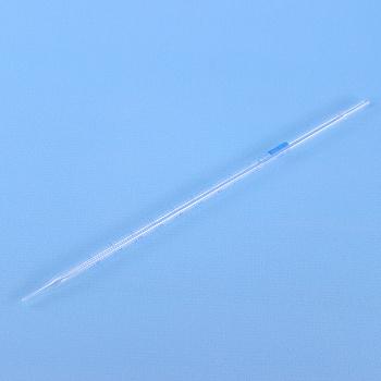 Пипетка градуированная 4-2-1-10, 10 мл, полный слив, с расширением, 1-го кл.точности, 5 шт/упак, (ГОСТ 29227-91)