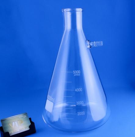 Колба Бунзена 5drops, 5000 мл, стекло Boro 3.3, без шлифа