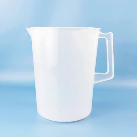 Мензурка (Стакан) с ручкой 5drops-5000, на 5000 мл, полипропилен, градуированная - Под заказ