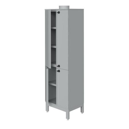 Шкаф для хранения кислот и щелочей 600x520x1800 мм, п/п корпус - Под заказ