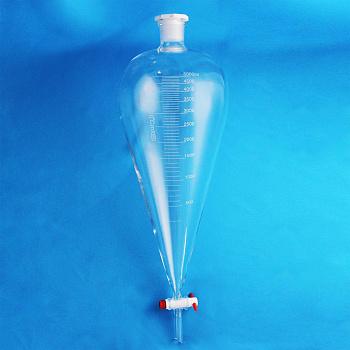 Воронка делительная грушевидная 5drops ВД-3-5000, 5000 мл, с фторопластовым краном Воронка делительная грушевидная 5drops ВД-3-5000, 5000 мл, с фторопластовым краном
