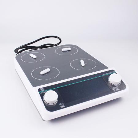 4-х местная магнитная мешалка без нагрева c ЖК-дисплеем 5Drops-MMS-4PRO на 500 мл