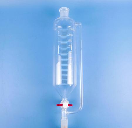 Воронка капельная цилиндрическая 5drops ВД-2-1000, 1000 мл, с компенсатором давления, шлиф 29/32 - В наличии