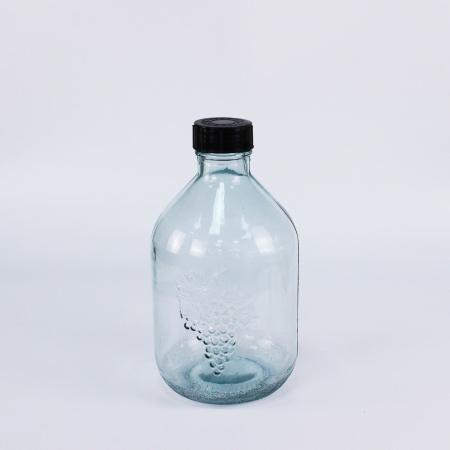 Стеклянная Бутыль Виноград, 5 л - Под заказ