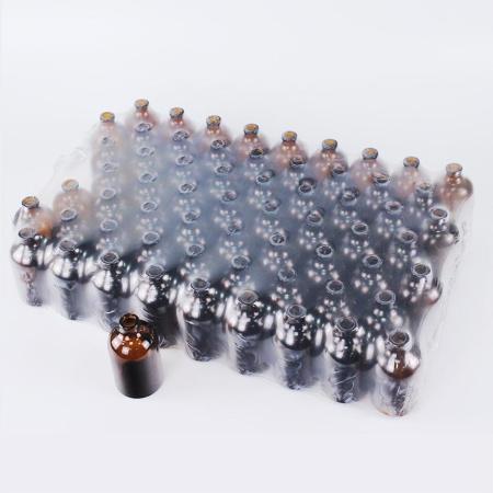 Флакон инъекционный 5drops-ФП-100, 100 мл, темное стекло, гладк., горло G20, 63 шт/упак