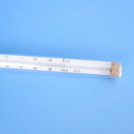 Термометр СП-2П (0…+100)°С - 220/100 ц.д.1., керосин, (ГОСТ 28498-90)