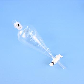 Воронка делительная грушевидная ВД-3-500, 500 мл, с фторопластовым краном, ISO 4800