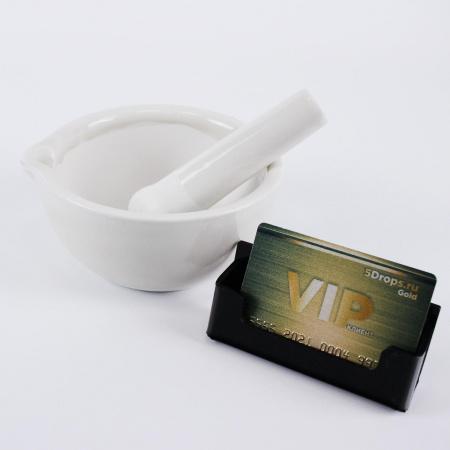 Ступка с пестиком 5drops, диаметр 130 мм, фарфор