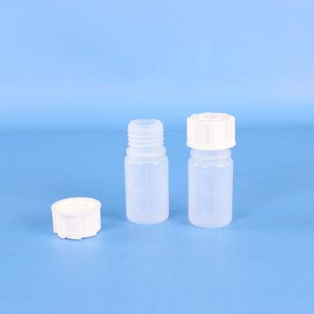 Банка для реактивов, 50 мл, ПП, широкое горло, градуированная, 10 шт/упак