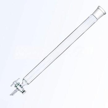 Хроматографическая колонка, 254х17 мм, с PTFE краном, с фильтром ПОР 100, шлиф 29/32, 1 шт Хроматографическая колонка, 254х17 мм, с PTFE краном, с фильтром ПОР 100, шлиф 29/32, 1 шт