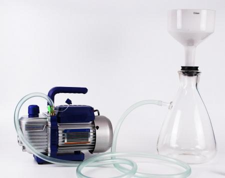 Вакуумная установка для фильтрования "Ручей-1" насос WK, Воронка 150мм, Колба 2.5л - В наличии