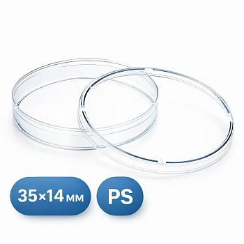 Чашка Петри 35/14 мм, п/с, стерил., 10 шт/упак, M.Med