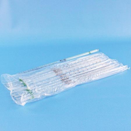 Пипетка мерная 2-2-2-0,1, объем 0,1 мл, полный слив, с расширением, 2 класс, 10 шт/упак  (без поверки) Пипетка мерная 2-2-2-0,1, объем 0,1 мл, полный слив, с расширением, 2 класс, 10 шт/упак  (без поверки)