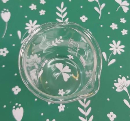 Уценка Стакан лабораторный низкий 5drops Н-1-50, 50 мл, стекло Boro 3.3, градуированный