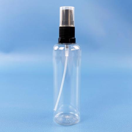 Флакон с распылителем, 100 мл, пластиковый, прозрачный, 300 шт/упак - Под заказ