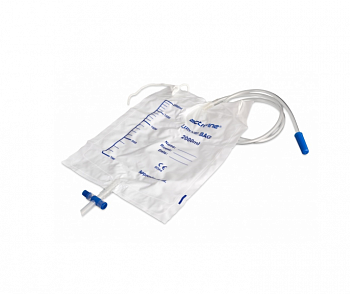 Мочеприемник прикроватный, 1 литр, стерильный,  15 шт/упак, MR