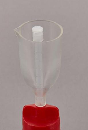 Бутылка-дозатор, 1000 мл, ПЭ/ПМП, градуированная, контейнер 50 мл, Kartell