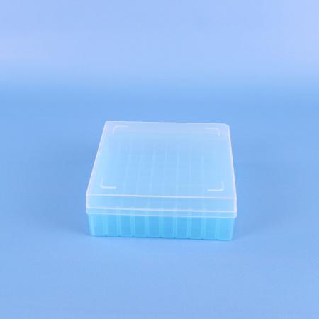 Штатив-бокс для криопробирок на 2 мл, ячейка 12 мм, 100 гнезд, п/п