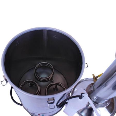 Комплект: Электрический аквадистиллятор 5drops-20LIII на 20 литров + запасные ТЭНы