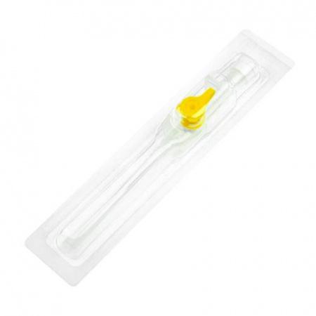 Катетер внутревенный (канюля) для вливания лекарственных веществ, порт 24G (1.80*45 мм), 100 шт/уп SF