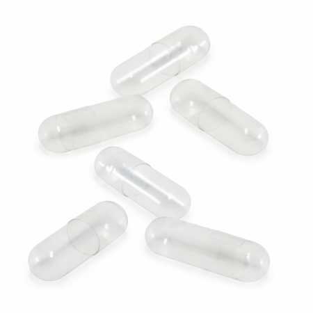 Капсулы №00, растительные, прозрачные, 75 000 шт/короб - В наличии