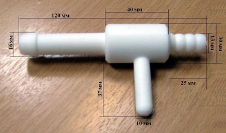 Водоструйный насос НВФ-1, фторопласт
