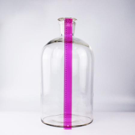 Склянка (штанглас) 5drops, 20000 мл, светлое стекло, с притёртой пробкой, узкое горло