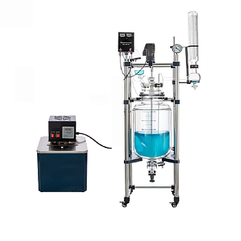 Комплект: Реактор 10 л с жидкостным термостатом CY-10, 0-300 ℃