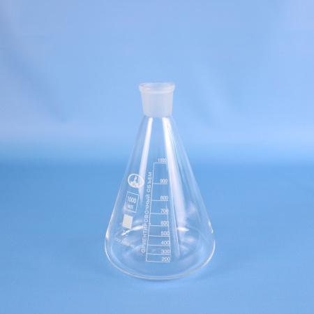 Колба коническая (Эрленмейера) КН-1-1000, 1000 мл, шлиф 29/32