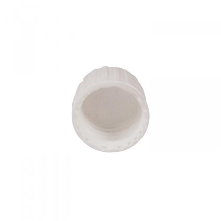 Крышка для сиропных флаконов, G28, пластик, белая, без кпв