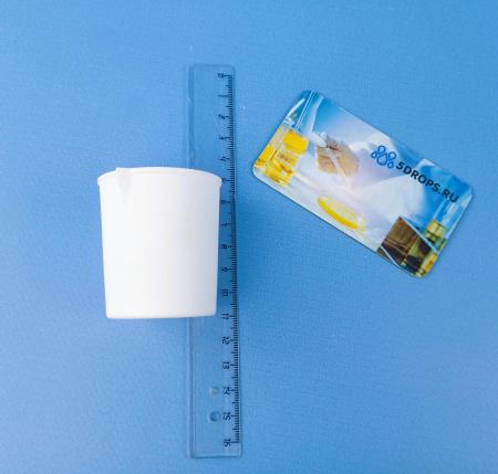 Стакан лабораторный, 50 мл, фторопласт, с носиком