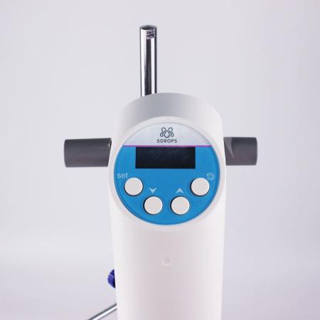 Верхнеприводная мешалка 5drops-OSC-10, с цифровым дисплеем, до 10 литров, максимальная вязкость 10000 Мпа