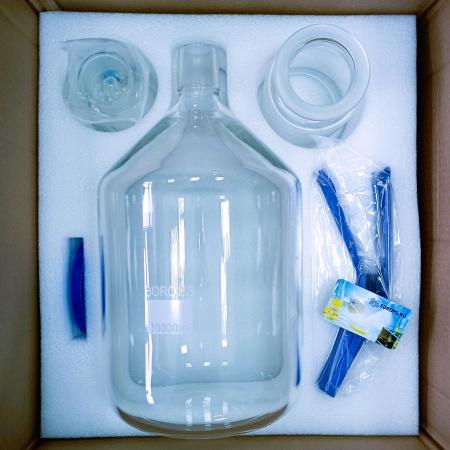 Система вакуумной фильтрации "MicroFilter-5Drops", приемная колба 10000 мл, с расширенной воронкой на 1000 мл