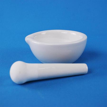 Ступка с пестиком, диаметр 100 мм, фарфор
