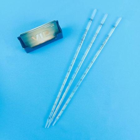 Пипетка градуированная 1-1-2-2, объем 2 мл, неполный слив, исп. прямое, 2 класс, 10 шт/упак