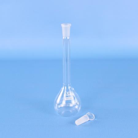 Колба мерная 2-50-1, 50 мл, 1-го кл.точности, с пробкой (ГОСТ 1770-74)