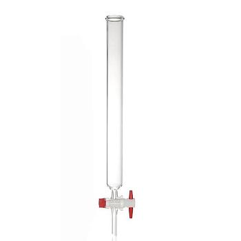 Хроматографическая колонка, 254х17 мм, с PTFE краном, без шлифа, 1 шт Хроматографическая колонка, 254х17 мм, с PTFE краном, без шлифа, 1 шт