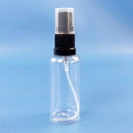 Флакон с распылителем, 50 мл, пластиковый, прозрачный, 100 шт/упак - Под заказ