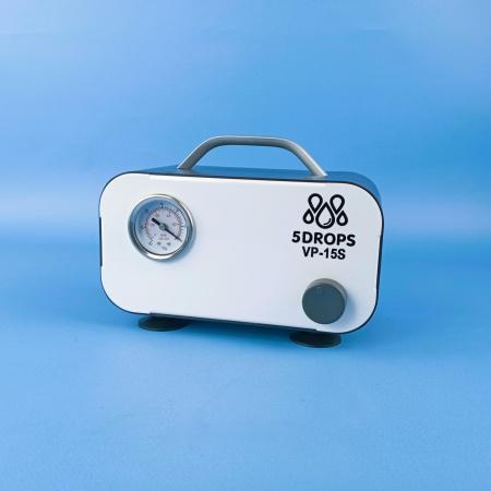 Безмасляный диафрагменный насос 5drops-VP-15S (с регулировкой мощности), 15 л/мин - В наличии