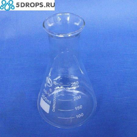 Колба коническая (Эрленмейера) КН-2-100-18, 100 мл, горло 18 мм, без шлифа