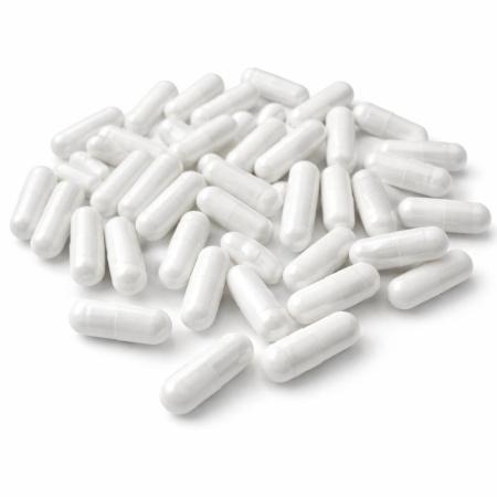 Капсулы №0, желатиновые с цинком, белые, 100 000 шт/короб - В наличии
