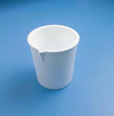 Стакан лабораторный, 100 мл, фторопласт, с носиком